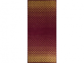 6с102.411ж1 Градиент сердца(кр.дерево1) Полотенце махровое 67х150см