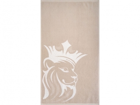 6с103.512ж2 Царь-Лев(лен3) Полотенце махровое 50х90см