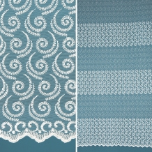 Сетка вышивка TRT 81016-sh/290 SB, 290см