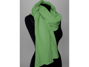 20С130-ШР/039/у Платок 140*140 цв. 2121 рис. 0 светло-зеленый