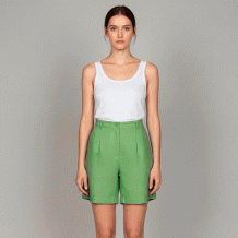 25С23-ШР/039/ст 2121/0 Шорты женские св. зеленый