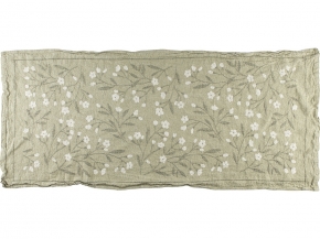 17С356-ШР/у./рул. 55*115 Полотенце "Цветение" цв. 2 рис. 156 серо-зеленый