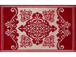 1с105.413ж1 Эмилия (бордо) Полотенце махровое 50х30 см