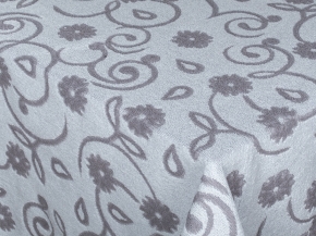 3с109.412ж1 Ленок (серый св1) Плед 208х200 см