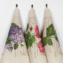 24С112-ШР/рп/фкор/к. Комплект полотенец из 3 шт. 46*60 "Муза-3" (мини) рис. 368