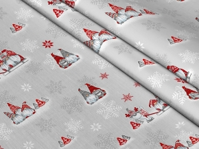 Рогожка набивная рис. 10426/1 Лесные гномы, 150см