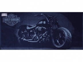 6с102.411ж1 Harley Davids (т.синий2) Полотенце махровое 67х150см