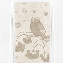 6с102.511ж2 Зимняя сказка (лен3) Полотенце махровое 67х150см