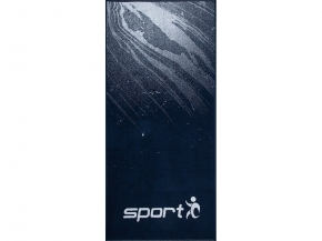 6с102.411ж1 Sport-collection (т.синий) Полотенце махровое 67х150см