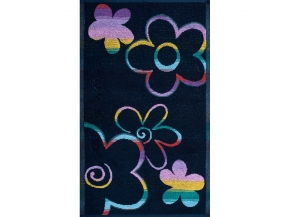 6с104.411ж1 Мечта (темно-синяя радужка) Полотенце махровое 67х40см