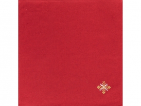 24С19-ШР/в. 45*45 Салфетка "Орнамент 2" цв. 1886 рис. 171 красный