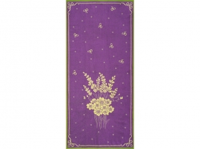 6с102.411ж1 Прованс-клумба(3-сирень4) Полотенце махровое 67х150см