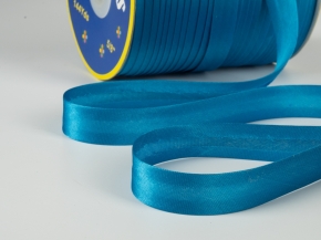 Косая бейка Satin bias ш.1,5см (144ярда/132м) голубой*216