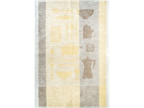 24С126-ШР 48*70 Полотенце "Домашняя кухня-3" цв. 2 рис. 233 желтый