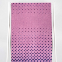 6с102.413ж1 Градиент сердца(пурпурн3) Полотенце махровое 81х160см