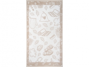 6с103.512ж2 Атрибуты бани(лен3) Полотенце махровое 50х90см