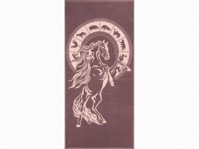 6с102.411ж1 Гороскоп-лошадь(т.с.мальв1) Полотенце махровое 67х150см