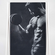 6с102.411ж1 Спорт мен(антрацит) Полотенце махровое 67х150см