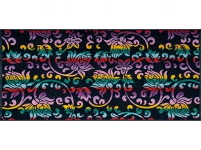 6с102.411ж1 Plaza (темно-синяя радужка) Полотенце махровое 67х150см