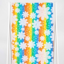 6с102.411ж1 Цветы полевые (белая радужка) Полотенце махровое 67х150см