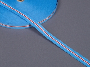 15мм. 90716 ЛЕНТА ОТДЕЛОЧНАЯ т-гол,бел,красн. 15мм (рул.50м)