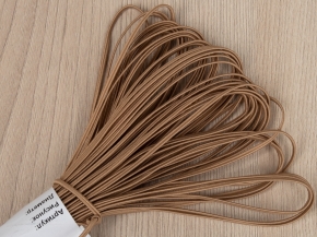 1С14-Г50 (рис.5507) ШНУР ОТДЕЛОЧНЫЙ (сутаж) бежевый*014, d-2.5мм (рул.20м)