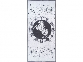6с102.411ж1 Зодиак-лошадь(графит5) Полотенце махровое 67х150см