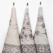 23С54-ШР+К/ф.кор. Комплект полотенец из 3 шт 46*69 "РБ Цветы полей-3" цв. 1 рис. 448