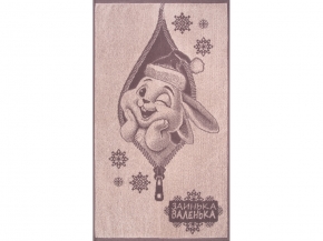 6с103.412ж1 Заинька(т.с.мальв1) Полотенце махровое 50х90см