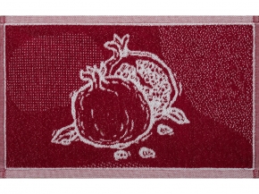 1с105.413ж1 Арт-гранат(бордо1) Полотенце махровое 50х30 см