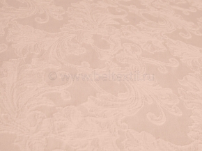 Ткань скатертная арт.14С7SHT "Мирелла" рис.004 цвет 141119 бежевый, ширина 310 см