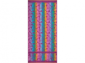 6с102.411ж1 Тропикана (ярко-фиалковая радужка) Полотенце махровое 67х150см