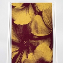 6с102.411ж1 Аромат весны(кр.дерево1) Полотенце махровое 67х150см