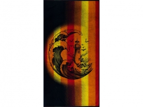 6с102.413ж1 Маячок (СН1 т.синий) Полотенце махровое 81х160см