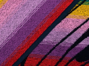 6с102.411ж1 Бархатный сезон(темно-синяя радужка) Полотенце махровое 67х150см