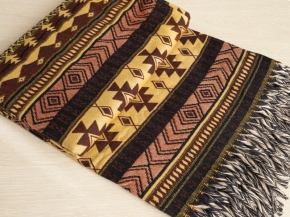 Плед 40% шерсть 150*210  "Перу"  цвн