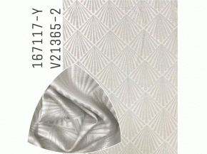 Ткань для портьер парча веер (V.21365-2), 288см