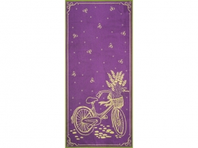 6с102.411ж1 Прованс-прогулка(3-сирень4) Полотенце махровое 67х150см