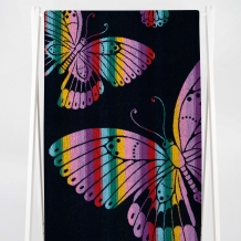 6с102.411ж1 Бархатный сезон(темно-синяя радужка) Полотенце махровое 67х150см