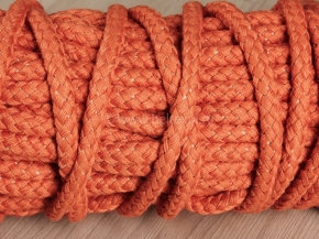 d-10мм. ШХ8-010-10 Шнур, D-10мм, х/б 100%, терракот