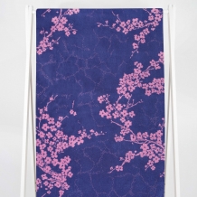 6с102.413ж1 Цветущие(пурпурн3) Полотенце махровое 81х160см