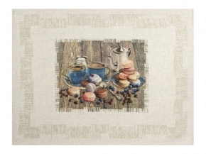 20С130-ШР+К/п.р. 47*60 Полотенце "В кофейне 1" рис. 1034