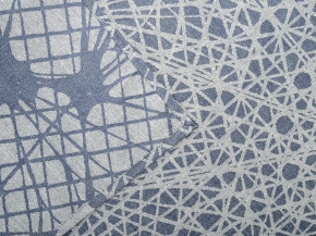 16С383-ШР 150*150 Скатерть "Кружево" цв.50 синий