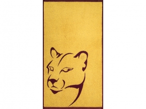 6с103.412ж1 Львица(кр.дерево1) Полотенце махровое 50х90см