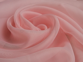 Вуаль однотонная цвет розовый, 300см