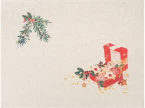 22С145-ШР+К/п.р/фкор Комплект полотенец из 3 шт 45*60 "НГ Новогодний ужин-3" цв. 0 рис. 28