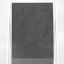 6с102.411ж1 Штрихи(1-графит) Полотенце махровое 67х150см