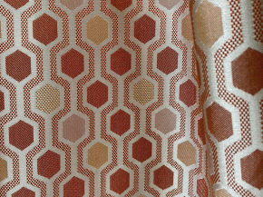 Ткань для портьер молекула меланжевый компаньон FJ612342 (V-5204), 308см