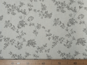 Ткань бельевая арт.17с-3ЯК п/лен наб. лен 30, хл.70, пл.145г рис. Вивальди, 220см