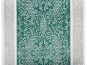 Холст полотенечный арт.111395 п/л пестр. жакк. рис. 1*2013/5  Италия серый/зелень, 50см